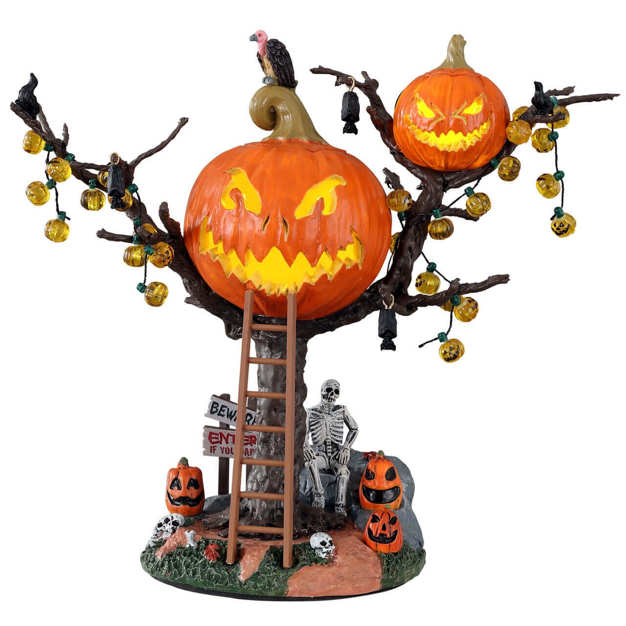 Lemax® Spooky Town™ Halloween Village Accessory: Pumpkin Tree House